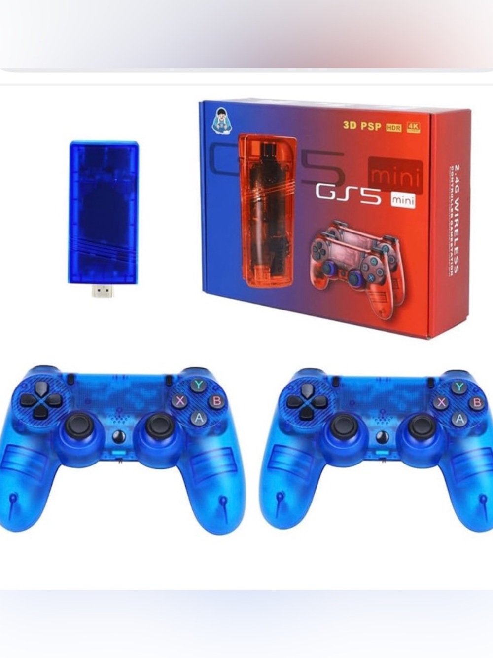 GS5 Portable Game Console Wireless Controller Gamestation